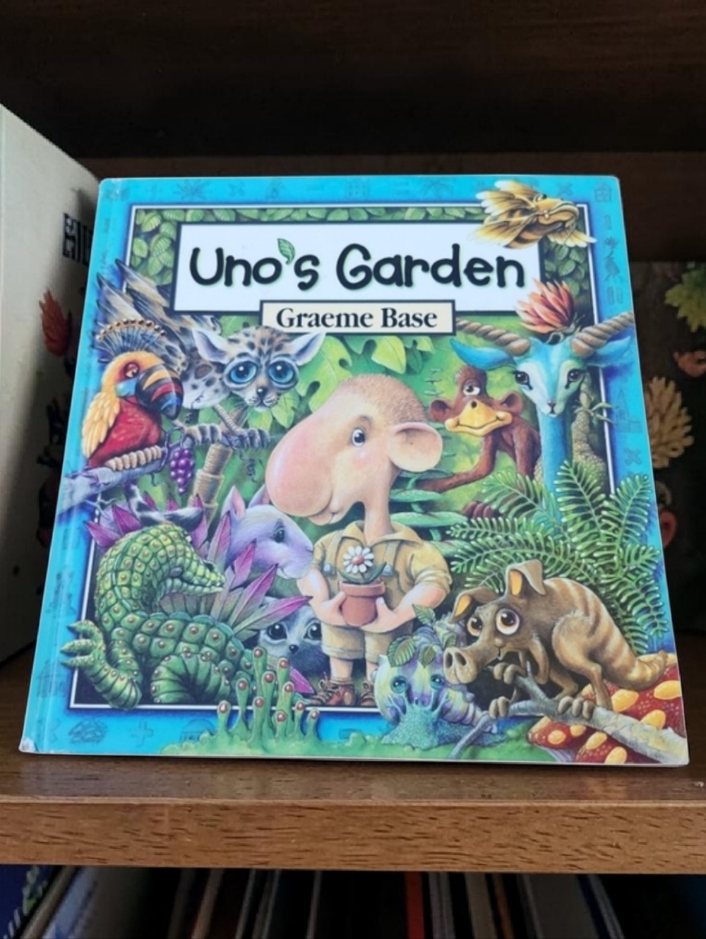 Uno's Garden by Graeme Base Hardcover Childrens Book